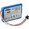 vhbw batteria sostituisce TomTom FM58350631376, VF6S, VF2, AHA11110005, VF6D per navigatore GPS (950mAh, 3,7V, Li-Ion)