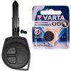 mt key Ricambio per telecomando per autoradio con 2 pulsanti + SZ11R Blank + Batteria compatibile con Opel Agila Suzuki SX4 Alto Swift Splash