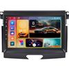 UHSFRA 9 Pollici Doppio Din Android 15 Autoradio per Ford Ranger 2015-2020 con CarPlay Telecamera Posteriore Comandi al volante Bluetooth GPS FM Radio WIFI(A,G5 2G+32G)