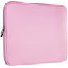 König Design Custodia per laptop da 16 pollici, borsa protettiva per notebook a prova di urti, custodia per laptop, borsa per PC portatile, rosa