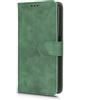 DESSEN Cover Per Oukitel C33, con Slot per Schede e Funzione di Supporto, Custodia in Pelle PU Premium Stile Portafoglio con Chiusura Magnetica. Verde