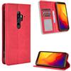 BaiFu Cover per Blackview BV6300 PRO, Custodia Portafoglio Pelle Sintetica con TPU, Supporto Stand, Slot per Schede e Protezione Integrale Adatto per Blackview BV6300 PRO Cellulare, Rosso
