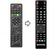 Remote Control SU4230 Telecomando di ricambio per I-can S490 ican s 490