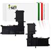 New Net - Batteria B31N1705 [ 11.52 V - 3653 mAh ] compatibile con ASUS VivoBook Flip 14 TP410UA-MH51T, TP410UF, TP410UF-EC003T, TP410UR-EC065, TP410UR-EC073, TP410UR-EC084, TP410UR-EC088T