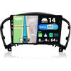 JOYX NAVI JOYX Android 13 Autoradio Per Nissan Juke J15 (2010-2019) / YF15 Infiniti ESQ (2011-2017) - Built-in DAB/DSP/Carplay/Android Auto - 4G+64G - GRATUITI Camera MIC - SWC 360-Camera Fast-Boot - 9" 2 Din