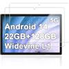 Generic Pellicola protettiva per tablet DGHRTI TAB30 da 10,1, durezza 9H, antigraffio, anti-impronte, alta sensibilità, confezione da 2