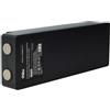 vhbw batteria compatibile con Scanreco Palfinger, Mini, Maxi, Marrel 500 Radiocomando Industriale, Telecomando (1500mAh, 7,2V, NiMH) - Nero