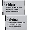 vhbw 2x batteria sostituisce Siemens V30145-K1310-X445 per telefono fisso cordless (800mAh, 3,7V, Li-Ion)