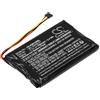 Cameron Sino Battery for Garmin type 361-00035-01, 930mAh / 3,4Wh, 3,7V, Li-Ion, black