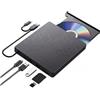 CCZRD Lettore Ottico Portatile For Unità Blu-ray Esterna 5 In 1, Lettore DVD E Masterizzatore CD For PC Portatile