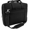 Atlantis Borsa notebook 15.6 pollici a tracolla modello K51, imbottitura interna, vano porta documenti, tasca esterna per accessori, fascia per aggancio Trolley Cinghia a tracolla, colore nero.