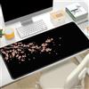 Hixingo Modello Sakura Modello Tappetino Mouse, Tappetino Mouse XXL/XL/L, Tappetino Mouse Gaming con Base in Antiscivolo e Bordi Cuciti, Mouse Pad per Ufficio e Casa (600 * 300 * 3mm,nero)