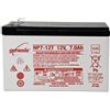 Hawker Enersys - Batteria al piombo Genesis NP7-12T, 12,0 Volt, 7,0 Ah con connettori da 6,3 mm