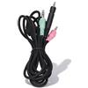 Annadue Cavo per PC, Cavo per Cuffie da Gioco, Cavo in Rame, Interfaccia Sorgente di Riproduzione da 3,5 Mm, Plug And Play, per G4ME One/Game Zero/PC 373D/GSP350