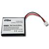 vhbw batteria compatibile con Siemens Gigaset L470, L410 telefono fisso cordless (250mAh, 3,7V, Li-Ion)