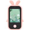 Xiuganpo Lettore MP3, Fotocamera digitale 1080P 48MP, Schermo touch IPS da 2,8 pollici, Lettore musicale MP3 Telefono per bambini con fotocamera per selfie, Altoparlante HiFi (PINK)
