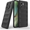 GOKEN Cover per Motorola Edge 40 / Motorola Edge 2023, Custodia in Morbido Silicone Antiurto con Impugnatura Laterale Antiscivolo e Design Elegante Monocolore, Case -Nero