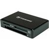 Transcend Multi-Card Reader RDF8 - Lettore di schede (MS, CF, SDHC, MS Micro, microSDHC, SDXC, SDHC UHS-I, SDXC UHS-I, MS XC) - SuperSpeed USB 3.0