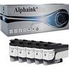 alphaink 5 cartucce nere compatibili con Brother LC-3239 LC-3239XL per stampanti Brother MFC-J6945DW, MFC-J5945DW, MFC-J6947, MFC-J6000DW, MFC-6100DW.