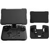 Hesupy RC Pro 2 Custodia protettiva in silicone per DJI Mavic 4 PRO RC Pro 2, custodia protettiva antipolvere morbida pelle antiscivolo antigraffio accessori di protezione (nero)