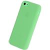 doupi PureColor Silicone TPU Case per iPhone 5C SolidFit all-Round della Protezione Guscio in Gomma Cover, Verde