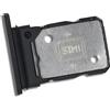 Generisch Vassoio Scheda Doppia SIM di Ricambio per Nothing Phone 3a (A059) Nero