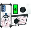 Aroepurt Cover per Motorola G50 5g Custodia Comaptibile con Motorola G50 5g Case Custodia Cover Supporto Premium in PU CPT25