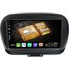 BXLIYER SXAUTO [6GB+128GB, Octa-Core] Android 14 IPS Autoradio Per Fiat 500X (2014-2020) - Senza fili CarPlay/Android Auto - LED Camera + MIC - DAB Volante 360-CAM Bluetooth Fast-Boot DSP - 2 Din 9 Pollici