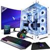 Vibox SG-X-234 PC Gaming Completo - Schermo da 27 pollici - Intel Core i9 14900KF 24 cores - Nvidia RTX 5080 16GB - 32GB RAM - 1TB NVMe M.2 SSD - Windows 11 - WiFi 6 + Bluetooth 5.4