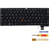 LIAN MO Tastiera di ricambio, trackpoint, strumenti di installazione per Lenovo Thinkpad T460p T470p (italiano/italiano)