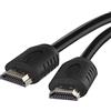 EMOS Cavo HDMI 2.0 ad alta velocità con Ethernet, 0,75 m, cavo ad alta velocità 18 Gbps con supporto Ultra HD, 4K, 3D, ARC, da maschio A a maschio A nero