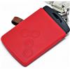 mt key Custodia protettiva in silicone per portachiavi per auto rosso compatibile con Renault Captur Clio Grand Scenic Zoe