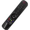 121AV Telecomando di ricambio AKB76036201 AKB76036501 AN-MR21GA MR21GA TV magic motion voice compatibile per LG OLED, QNED, NanoCell TV 2021-2023