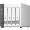 Qnap TS-433 NAS 4 Bay (ARM 4 core Cortex-A55 2,0 GHz, 2,5 GbE) 16 TB bundle con 4 x 4 TB WD RED Plus HDD