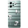 LA CASA DE LAS CARCASAS Custodia protettiva per Xiaomi Redmi Note 12 4G ufficiale di Peanuts Snoopy a righe per proteggere il tuo cellulare. Cover per Xiaomi in silicone trasparente flessibile con licenza ufficiale di Snoopy