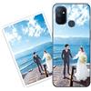 Sunrive Personalizzate Cover compatibile con OnePlus N100 personalizzabile con Foto Testi Frase Logo Disegni e Grafiche Personalizzata, assorbimento degli urti morbido TPU trasparente