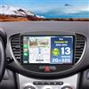 Surakey 2+32G Android 13 Autoradio per Hyundai i10 2007-2013 con Wireless CarPlay Android Auto 9 Pollici Radio con Bluetooth GPS Navi WiFi Comandi al Volante Microfono+Telecamera di Retromarcia