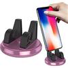 Niktule Supporto per telefono Dashboard - Supporto per telefono auto girevole a 360° Supporto multifunzione in silicone per cruscotto - Supporto per telefono auto in silicone antiscivolo, adatto per