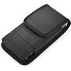 K-S-Trade Cintura Marsupio A Fondina Compatibile con Brondi Amico Smartphone Pocket Marsupio A Fondina Idrorepellente Custodia Protettiva Compatibile con Cellulare All'aperto Nero