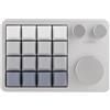 KiiBoom Cybrix 16 VIA Programmable Macro Pad - 16 Tasti + 3 Pulsanti, Tipo-C Numpad in Alluminio, Hot Swappable PCB, RGB Keyboard, Tastiera numerica leggera e portatile per Windows e Mac (Argento)