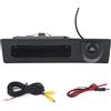 ZONFANT Telecamera posteriore HD 1280 x 720p, con maniglia per bagagliaio, compatibile con BMW Serie F 3/4/5 X3 X4 F30 F32 F10 F11 F25
