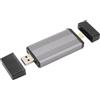 Bewinner Custodia SSD SATA M.2 Nvme, Custodia SSD USB C 3.2 Gen2 a M.2 Nvme da 10 Gbps, Supporto Storage da 2 TB, Adattatore Custodia SSD in Lega di Alluminio per 2230 2242
