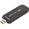 Akozon Rou Er Wifi USB 4G L E, Supporto 150 Mbps per 10 Utenti Modem USB 3G Compatibile Modem Mobile Ho Spo Ne Work Adattatori Wifi per Lap op Abilitato Scheda Nera Dongle con Scheda