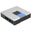 awstroe Gateway VoIP Telefono Internet Adattatore a 2 Porte Cavo Sip RJ45 per Linksys PAP2T, Adattatore Telefonico con 2 Porte per Voice-Over-IP.(EU)