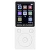 Denash Lettore MP3 con Bluetooth, Lettore Musicale Portatile con Schermo da 1,8 Pollici con Scheda di Memoria da 64 GB, Lettore Mp4 con Riduzione del Rumore Espanso Fino a 128 GB (WHITE)