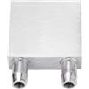 Dpofirs Blocco di Raffreddamento ad Acqua CPU, Alluminio Blocco di Raffreddamento ad Acqua CPU Dissipatore di Calore per Dispositivo di Raffreddamento ad Acqua Liquido per PC Laptop,Dissipatore(#1)