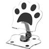 Rocky Green Simpatico supporto per telefono a forma di zampa di gatto, girevole a 360°, con impugnature in silicone, supporto da tavolo portatile e regolabile per iPhone, iPad, dispositivi Samsung