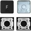 CTBDZ Tappo chiave individuale con cerniera di ricambio per (M1 M2) MacBook Pro A2141 A2251 A2289 A2338 A2442 A2485, sostituisce per MacBook Air A2179 A2337 A2681 tastiera (tasto F)