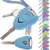 mt key Cover per chiavi auto Cover protettiva in silicone blu fluorescente compatibile con Porsche 911 997 987 Boxster Cayman