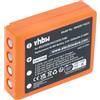 vhbw batteria sostituisce HBC BA223030, BA223031, BA223001 per Radiocomando Industriale, Telecomando (2000mAh, 3,6V, NiMH)